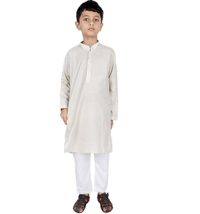 Tenue traditionnelle en coton pour garçons, Kurta pour enfants, vêtements ethniques indiens pour les festivals et les fêtes - Product Image 5