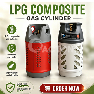 Cilindros <span class=keywords><strong>de</strong></span> Gas Compuesto ACT LPG, Más Seguros y Económicos, para <span class=keywords><strong>Cocina</strong></span> Interior, Barbacoa al Aire Libre - Product Image 1