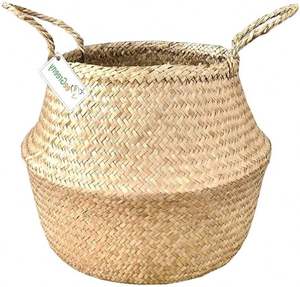 Dokuma 6 Canasta De Picnics çamaşır sepeti birim bambu çamaşır su sümbül hediye sepet Rattan krem kapaklı - Product Image 2