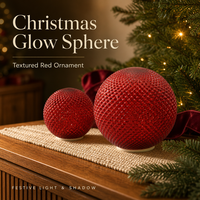 Boule de Noël en verre à motif diamant, sphère texturée rouge rubis, ornement suspendu pour fêtes et décoration intérieure, cadeau de Noël