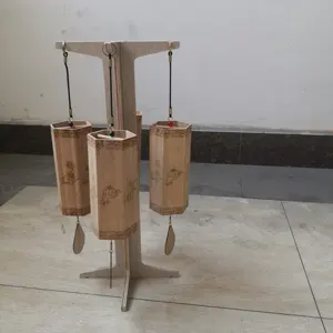 Campanas de Viento Musicales Hokema <span class=keywords><strong>Shanti</strong></span> Carillon <span class=keywords><strong>OM</strong></span> para Yoga, Meditación y Sanación con Sonido - Product Image 4