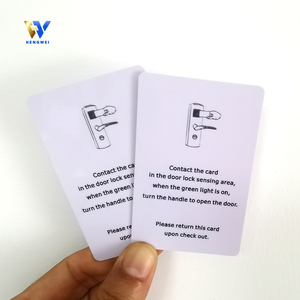 TK4100 White Card <strong>Customized</strong> Printed Card for <strong>Hotel</strong> <strong>Access</strong> <strong>Control</strong> Attendance <strong>Management</strong> 125KHz Smart Card - Product Image 5