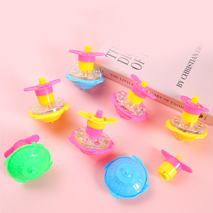 Bouncing Light Up Toy Spinner Toy pour enfants Battle Top en plastique avec lumière et musique Flash Led Spinning Top - Product Image 1