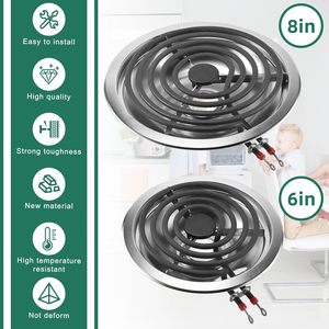 2ชุด WB31T10010(6 ") WB31T10011(8") MP15YA(6 ") MP21YA(8") ถาดรองน้ำหยด/เตาเตาเตาไฟฟ้า - Product Image 6