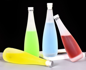 Ventes chaudes en gros 200ml 330ml 500ml 750ml Bouteilles en <span class=keywords><strong>verre</strong></span> pour boissons d'eau minérale <span class=keywords><strong>Evian</strong></span> Jus Stock abondant disponible - Product Image 2