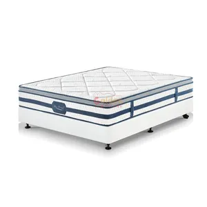 Matelas hypoallergénique bonne qualité matelas à ressorts bon marché matelas de lit enroulable queen size