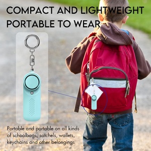 Trung Quốc Nhà Máy Bán buôn phụ nữ tự vệ vũ khí Nguồn cung cấp tự vệ Keychain báo động với LED - Product Image 5