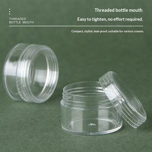 Caja Organizadora de Cosméticos Portátil Transparente con Impresión en Serigrafía, Botella de Muestra de Crema Facial de Plástico - Product Image 5