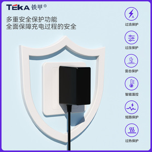 อะแดปเตอร์แปลงไฟ Teka 12V 1A 5V 2A 24V ปลั๊กด้าน0.5A ได้รับการรับรองสำหรับเราเตอร์และกล่องรับสัญญาณ - Product Image 2