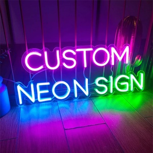 Enseigne néon personnalisée pas chère, étanche, colorée, lettres lumineuses 3D LED, enseigne néon en acrylique pour boutique, bar, fête, décoration de mariage - Product Image 3
