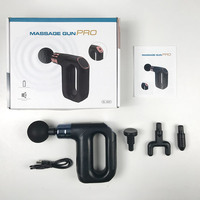 Pistolet de massage tendance 2028 pour athlètes avec accessoires clitoridiens, utilisation corporelle, batterie 1500 mAh, 1800-3200 tr/min, fonction musicale