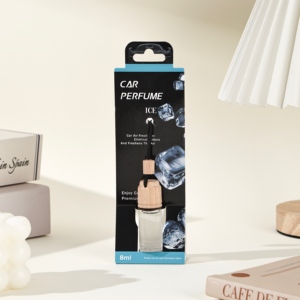 Profumatore per Auto Cono Aroma LQ-005, Olio Essenziale 8ml in Bottiglia di Vetro, Fragranza a Lunga Durata 30 Giorni, Clip per Bocchetta di Ventilazione - Product Image 5
