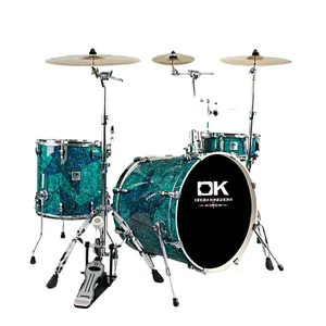 새로운 디자인 음악 타악기 드럼 5 개 사용 가능 성인 어쿠스틱 드럼 세트