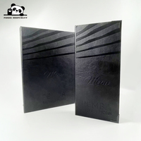 Ensemble de couvertures de menu en cuir en gros, CheckPresenter, Carte des vins, Menu principal, Logo personnalisé OEM