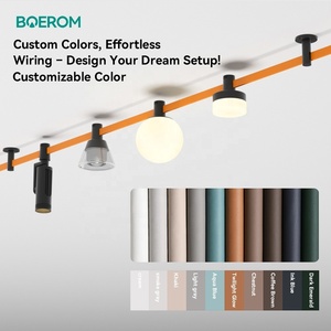 Modernes Design Schienen leuchten Schienen beleuchtungs system Flexible LED-Schiene Runde Smart ZigBee Wifi <span class=keywords><strong>Blueth</strong></span> Oberflächen dekoration - Product Image 4