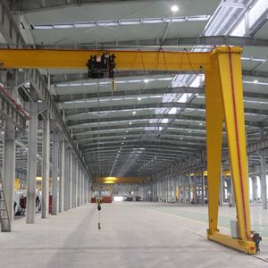 เครนแบบครึ่งโครงเหล็ก เครนกึ่งเหนือศีรษะในเครนติดผนัง - Product Image 2