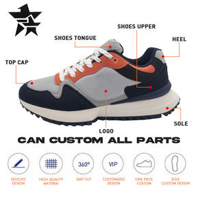 Baskets personnalisées pour hommes Nouvelles tendances Chaussures <span class=keywords><strong>de</strong></span> sport, Chaussures décontractées <span class=keywords><strong>Grossiste</strong></span> Baskets pour hommes - Product Image 2