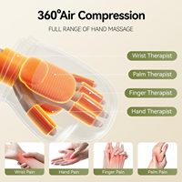 Masajeador de Manos Eléctrico Inalámbrico con Bolsa de Aire 3D, 3 Modos, Relajación de Dedos y Articulaciones, Presión de Aire de 5 Niveles, Máquina de Masaje de Manos con Certificación CE ROHS