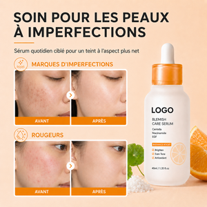 Suero Profesional para el Cuidado de las Imperfecciones, Reduce las Manchas Oscuras, Ilumina, Repara las Marcas del Acné, para Todo Tipo de Piel, ODM, Suero Reparador con Centella y EGF - Product Image 4