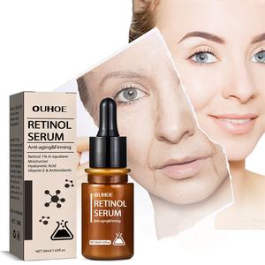 OUHOE retinol suero facial cuidado de la piel antienvejecimiento reafirmante hidratante pliegues nasolabiales estría <span class=keywords><strong>perioral</strong></span> suero eliminador para la cara - Product Image 1