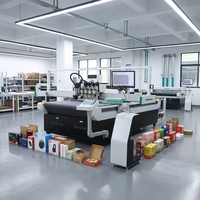 Machine de découpe à couteau oscillant pour boîtes cadeaux, boîtes à pommes et boîtes à bijoux en carton.
