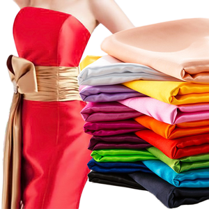 Tissu <span class=keywords><strong>satiné</strong></span> respirant et antistatique en gros pour filles, 100 % polyester, <span class=keywords><strong>brillant</strong></span>, extensible, teint uni, <span class=keywords><strong>blanc</strong></span>, bleu marine, vert, pour pantalons - Product Image 1