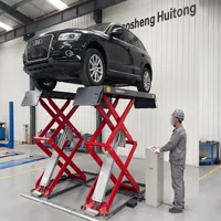 3t 3.5t Kapasiteli Yüksek Kaliteli Hidrolik Makaslı Araç Lifti, Özelleştirilebilir Kaynak Fabrikası için OEM ODM ile