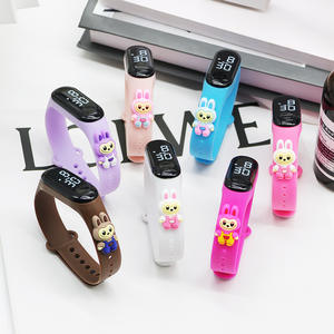 Venta <span class=keywords><strong>directa</strong></span> de fábrica del sudeste asiático transfronterizo para Labubos, muñeca de dibujos animados, reloj electrónico resistente al agua, promociones de estilo fresco - Product Image 2