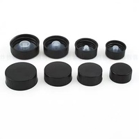Usine 18/400 20/400 22/400 24/400 28/400 32/400 Bouchon de bouteille en verre d'huile essentielle en plastique couvercle phénolique en polycone avec revêtement en cône
