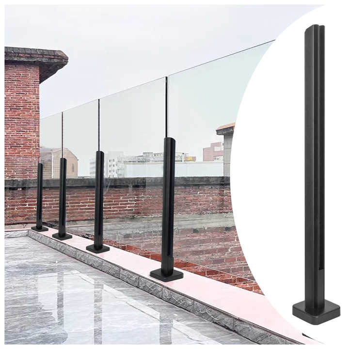 Chuanlan Anti-Rust Modern Outdoor Glass Railing Solutions