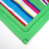 Grand format 80x80 PVC imperméable écologique 600D Oxford Pliant Portable Pique-nique Plage Extérieur Toutes Saisons Poignée Intégrée