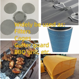Chất lượng cao tùy chỉnh Micro nhôm thép không gỉ phẳng mở rộng lưới kim loại tấm - Product Image 2