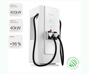 เครื่องชาร์จรถยนต์ไฟฟ้า GCG 60kW GB/T แบบติดตั้งบนพื้นดิน พร้อมหัวชาร์จคู่ รองรับ OCPP ได้รับการรับรองมาตรฐาน CE สำหรับสถานีชาร์จยานยนต์ - Product Image 2