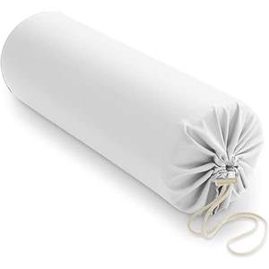 Fodera antiscivolo per <span class=keywords><strong>cuscino</strong></span> con <span class=keywords><strong>cuscino</strong></span> a cilindro con cordino solo per cuscini girocollo supporto per gambe del letto per dormire schiena e Yoga - Product Image 2
