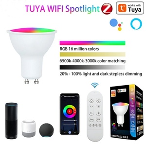 Tuya WiFi Smart <b>Spotlight</b> GU10 5W Rgbcw Dimming and Color Matching - Product Image 4