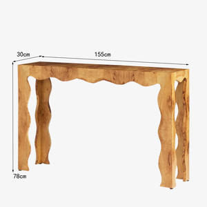 طاولة عرض خلفية أريكة بسيطة حديثة بالأسى الأمريكية مناسبة لمدخل المنزل أو الفندق أو الممر أو البهو - Product Image 2