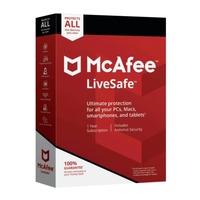 Macfee LiveSafe: Protección Completa para Mac, Versión Enterprise para Windows, Entorno Linux, Software Integral