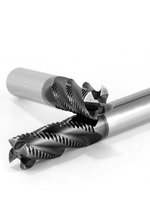 Fresa de Carburo para Desbaste de 55-65 Hrc, Fresa de Extremo de 10 mm con Recubrimiento, Pulstool OEM