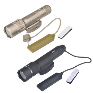 300LM Aluminum Alloy Tactical Flashlight With Dual Mode <b>Remote</b> Pressure <b>Switch</b> 100-200M Range For Outdoor Hunting - Product Image 4