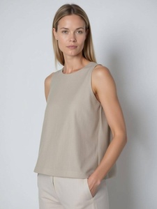 แพทเทิร์นเย็บเสื้อกล้ามผ้าลินิน OEM ODM สำหรับผู้หญิง ไซส์ US 230 แบบครอป  ไฟล์ <span class=keywords><strong>PDF</strong></span> - Product Image 1
