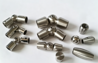 Conector de Fijación de Tubo de Acero Inoxidable 304 316, Soporte de Varilla para Pasamanos, Barandilla y Balaustrada