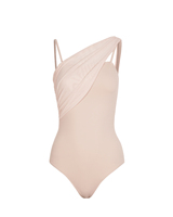 D031145 DTTROL Justaucorps de ballet asymétrique en maille sans manches pour femme adulte, pour l'entraînement et la pratique de la danse automne-hiver, détection par aiguille