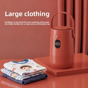 Séchoir à <span class=keywords><strong>linge</strong></span> pliable pratique pour la maison, séchage rapide, petit séchoir pliable pour le rangement, désinfection des vêtements de bébé, séchoir à air, capacité 5 kg - Product Image 1