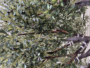 Cây ô liu <span class=keywords><strong>Bonsai</strong></span> phong cách nhân tạo trong nhà/ngoài trời sợi thủy tinh cây trong chậu lớn ngoài trời trong nhà arbre Olivier - Product Image 6