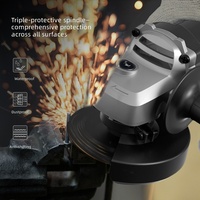 Meuleuse d'angle Deli 890W, polisseuse, ponceuse et machine de découpe avec interrupteur latéral