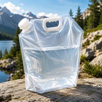 Pochette à bec verseur en PET, sac à boisson en plastique PE prêt à l'emploi pour l'eau, la bière et autres liquides, pour usage alimentaire