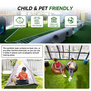 <span class=keywords><strong>Gazon</strong></span> artificiel vert en patchwork, tapis artificiel, <span class=keywords><strong>gazon</strong></span> emboîtable, aménagement paysager pour l'aménagement paysager extérieur, jardin - Product Image 4