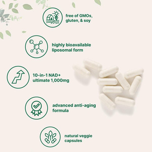 Offre Spéciale : Complément Liposomal NAD+ Premium - Formule Avancée <span class=keywords><strong>10</strong></span>-en-1, 1000mg par Portion, 60 Capsules Végétariennes - Product Image 3