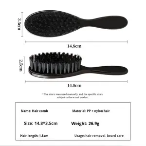 Ionic hommes barbe soin cheveux lissage peigne cheveux outil de sculpture outil de nettoyage transfrontalier pour <span class=keywords><strong>Amazon</strong></span> hommes soin des cheveux outil fait - Product Image 4