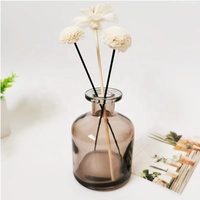 Flacon diffuseur en verre d'aromathérapie, 130ml, 200ml, 250ml, grand ventre, bouche large, coloré Unique, vente en gros, prix d'usine
